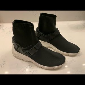 Prada Buvkle Sock Boot Sneakers